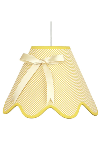 Lampa wisząca Lola 1xE27 żółty 40 cm