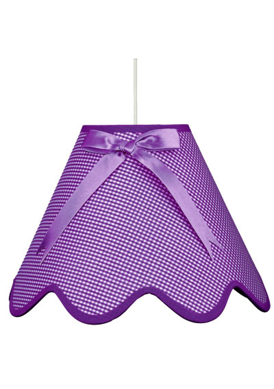 Lola pendant light 1xE27 purple 40 cm