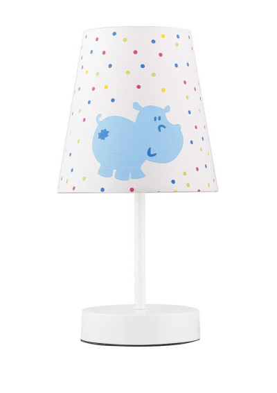 Hippo table lamp 1xE14 blue 15 cm