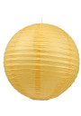Lampa wisząca Papierowy-Kokon żółty 50 cm