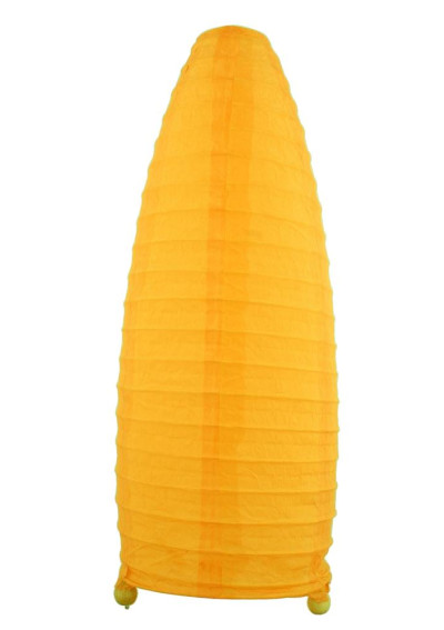 Lampa stołowa Papirus 1xE14 żółty 14 cm