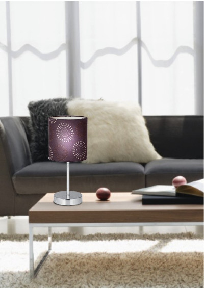 Emily table lamp 1xE14 brown 13 cm - product image 1