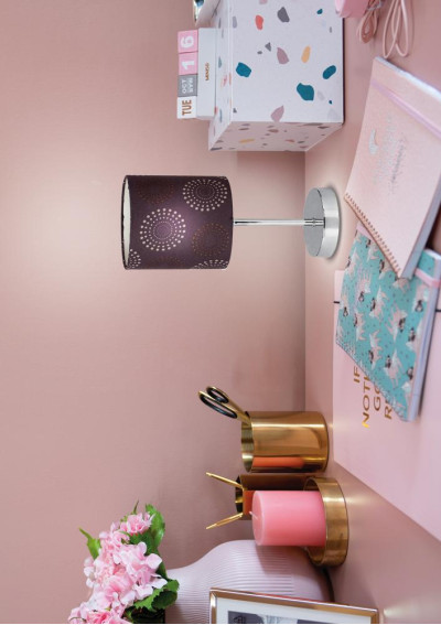 Lampa stołowa Emily 1xE14 brązowy 13 cm - zdjęcie produktu 4