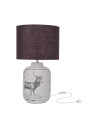 Lampa stołowa Walia 1xE27 szary 24 cm - zdjęcie produktu 5