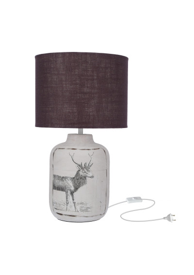 Walia table lamp 1xE27 grey 24 cm - product image 5