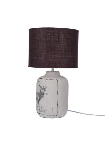 Lampa stołowa Walia 1xE27 szary 24 cm - zdjęcie produktu 12