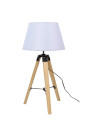 Lugano table lamp 1xE27 beige 35 cm