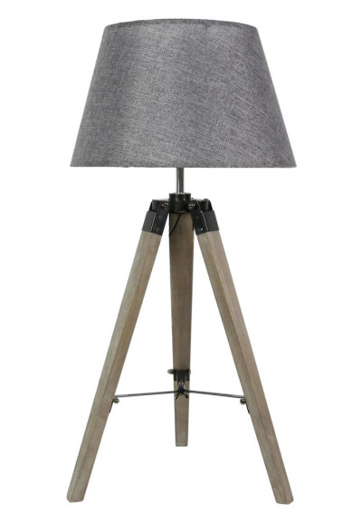 Lugano table lamp 1xE27 grey 35 cm