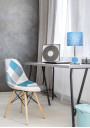 Cort table lamp 1xE27 blue 19 cm - product image 1