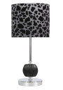 Lampa stołowa Cort 1xE27 czarny 19 cm