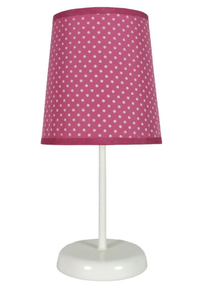 Gala table lamp 1xE14 fuksja 14 cm