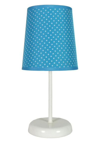 Lampa stołowa Gala 1xE14 niebieski 14 cm