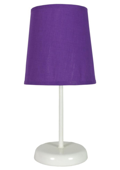 Lampa stołowa Gala 1xE14 fioletowy 14 cm