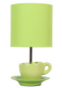 Lampa stołowa Cynka 1xE27 pistacjowy 16 cm
