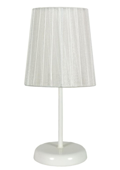 Lampa stołowa Rifasa 1xE14 biały 14 cm
