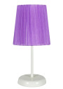 Lampa stołowa Rifasa 1xE14 fioletowy 14 cm