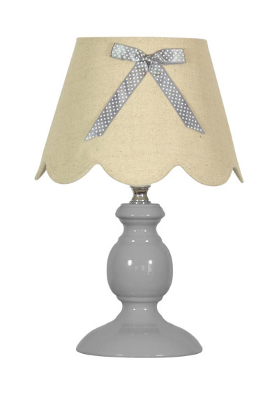 Whilma table lamp 1xE14 grey 20 cm