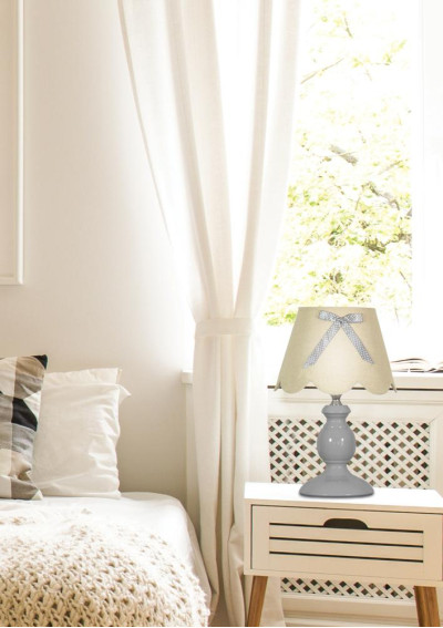 Whilma table lamp 1xE14 grey 20 cm - product image 4