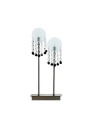 Lampa stołowa Luxor 2xG4 chromowy 16 cm
