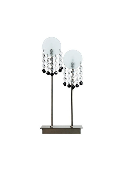 Lampa stołowa Luxor 2xG4 chromowy 16 cm