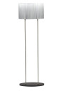 Lampa podłogowa Artemis 2xE27 srebrny 150 cm