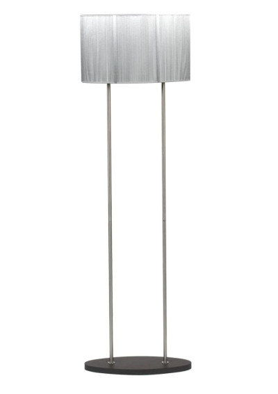 Artemis floor lamp 2xE27 silver 150 cm