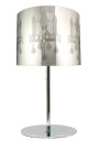 Arkas table lamp 1xE27 chromee 25 cm