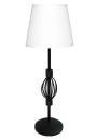 Lampa stołowa Rosette 1xE14 biały 18 cm
