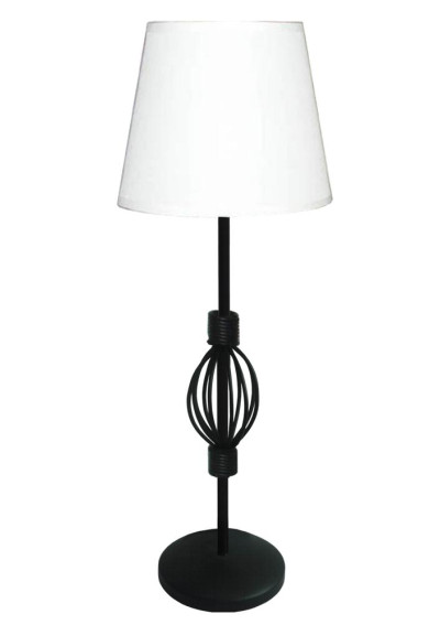 Rosette table lamp 1xE14 white 18 cm