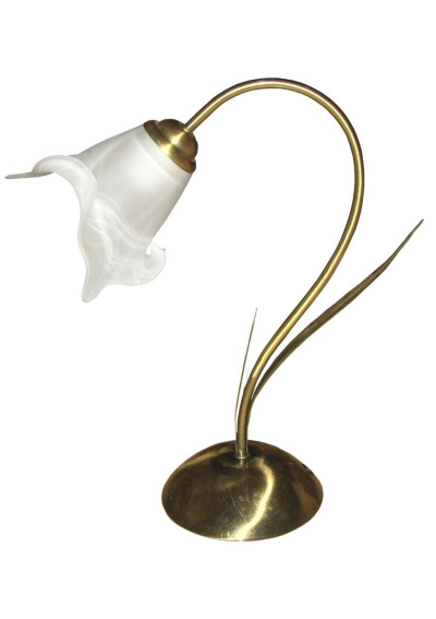 Lampa stołowa Bolero 1xE27 patynowy 16 cm