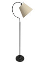 Nebrasca floor lamp 1xE27 black / beige 138,5 cm