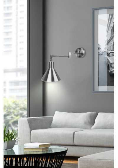 Copenhagen wall light 1xE14 satynowy 37,5 cm - product image 11