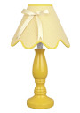 Lola table lamp 1xE14 żółty 26 cm