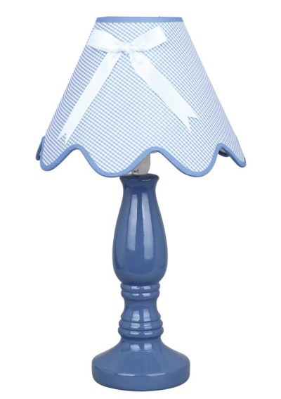 Lola table lamp 1xE14 blue 26 cm