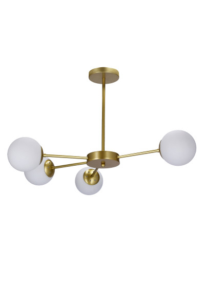 Mati pendant light 4xG9 mosiężny 66,5 cm