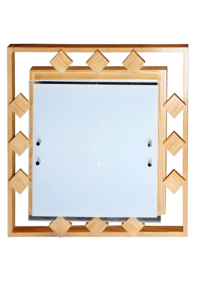 Natura ceiling light E27 żółty 40 cm