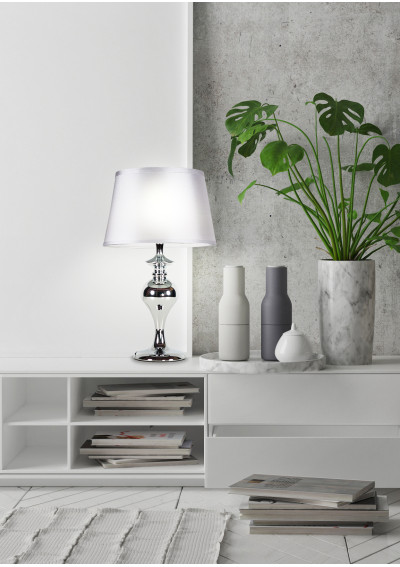 Prima table lamp 1xE27 chromee 24 cm - product image 2