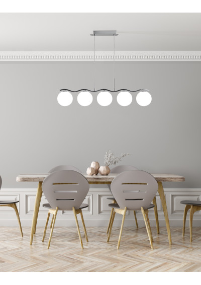 Ramon pendant light 5xG9 86 cm - product image 1