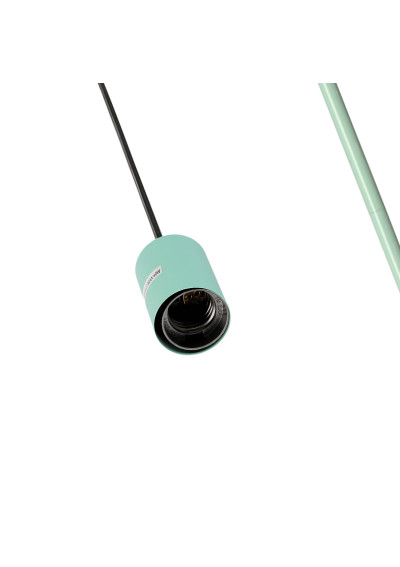 Lampa podłogowa Walk 1xE27 czarny + zielony 178 cm - zdjęcie produktu 14