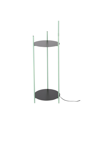 Lampa podłogowa Walk 1xE27 czarny + zielony 178 cm - zdjęcie produktu 15