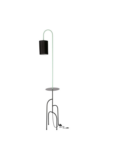 Ravello floor lamp 1xE14 black / green 175 cm