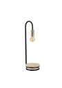 Abi table lamp 1xE14 black / gold 17 cm