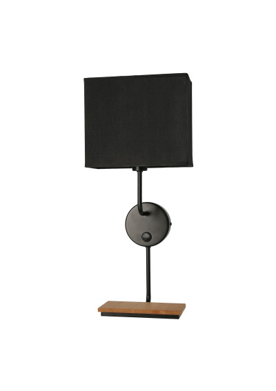 Lampa ścienna Keto 1xE14 czarny 21 cm - zdjęcie produktu 6