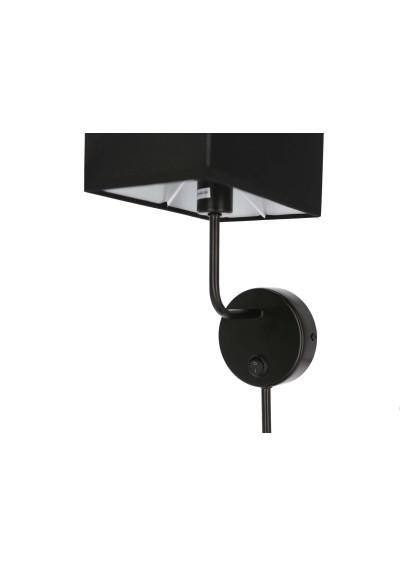 Lampa ścienna Keto 1xE14 czarny 21 cm - zdjęcie produktu 16