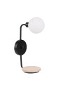 Ponio wall light G9 black / white 21 cm