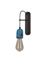 Vider wall light 1xE27 black / blue 17 cm - product image 1