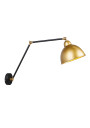 Lampa ścienna Truck 1xE27 czarny + złoty 54 cm - zdjęcie produktu 1