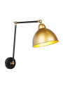 Truck wall light 1xE27 black / gold 54 cm - product image 2