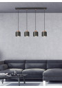 Olena pendant light 4xE27 black 75 cm - product image 5