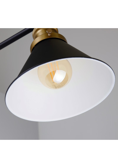 Fundo wall light 1xE27 black / gold 54 cm - product image 2